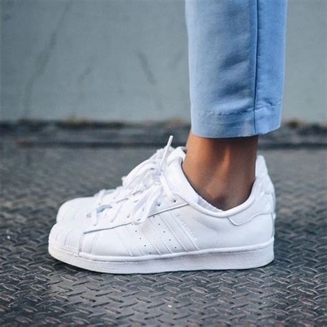 adidas superstar plateau weiß|White Superstar Shoes .